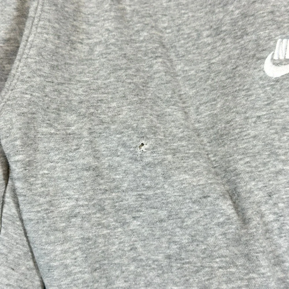 Nike Sweatpants Mens L Gray Sportswear Club Fleece Joggers Vintage 0379